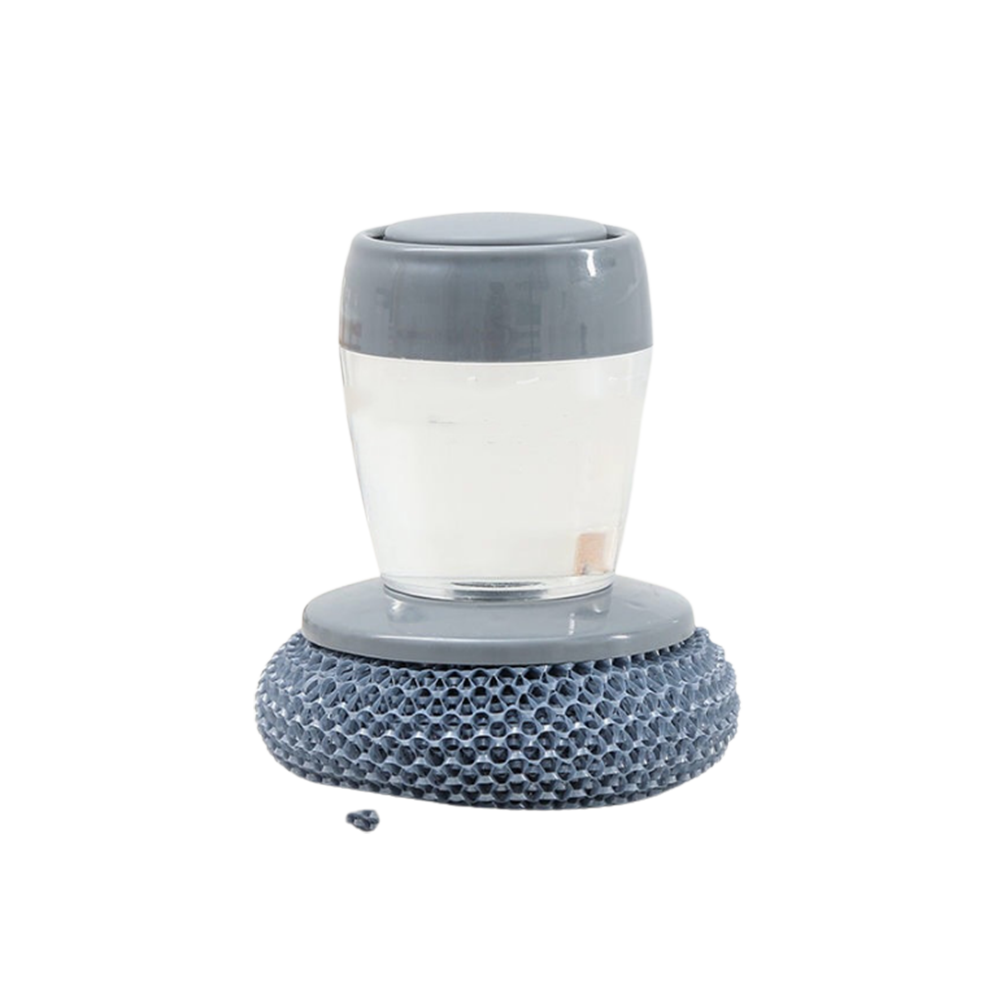 Soap Dispensing Palm Brush Cleaner