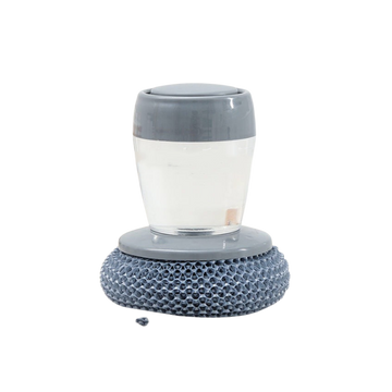 Soap Dispensing Palm Brush Cleaner