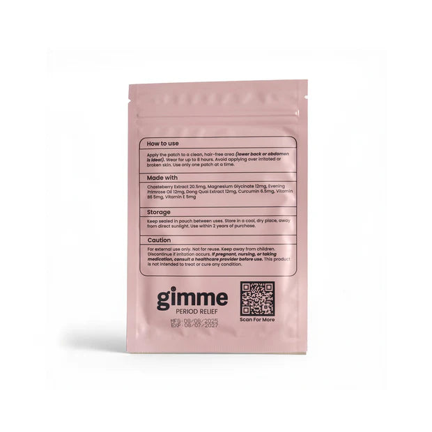 Period Relief Patches