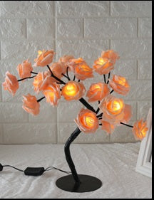 Rose Flower Tree LED Lamp