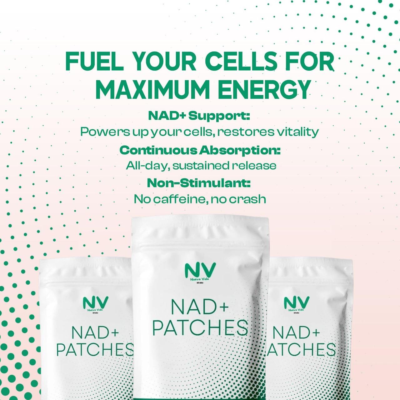 NAD+ Patches – Age Rewind Energy Support (30 Patches)